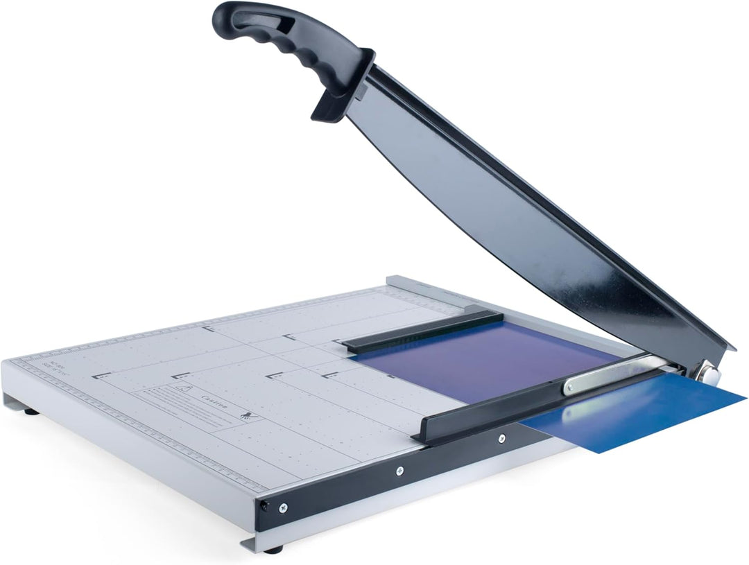 Pavo Premium Hebel-Schneidemaschine für DIN A3, 15 Blatt, Schnittlänge 430 mm