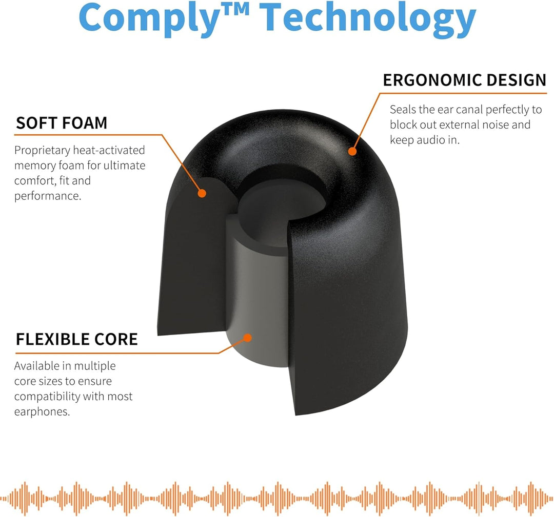 COMPLY Isolation Series T-167, for Sennheiser, assorted Verschiedene Grössen (S/M/L), Verschiedene G
