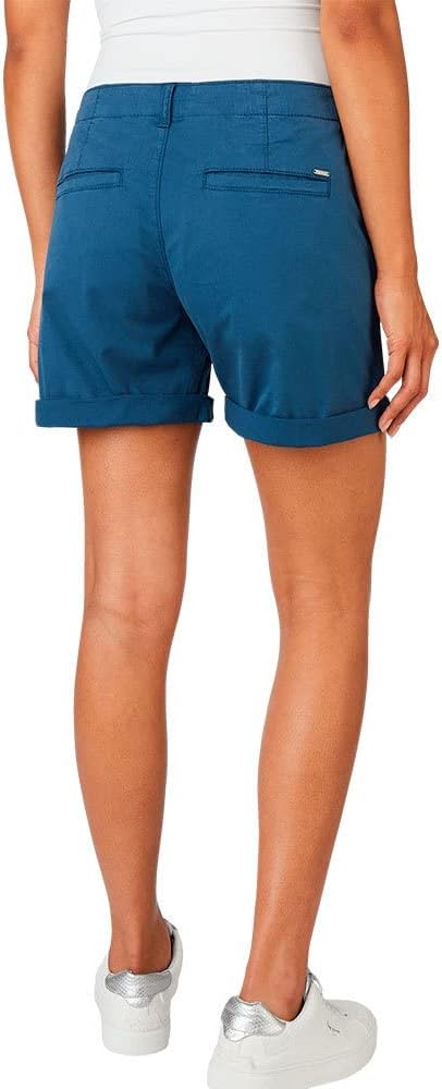 Pepe Jeans Damen Junie Shorts 29W Blue (Ocean), 29W Blue (Ocean)