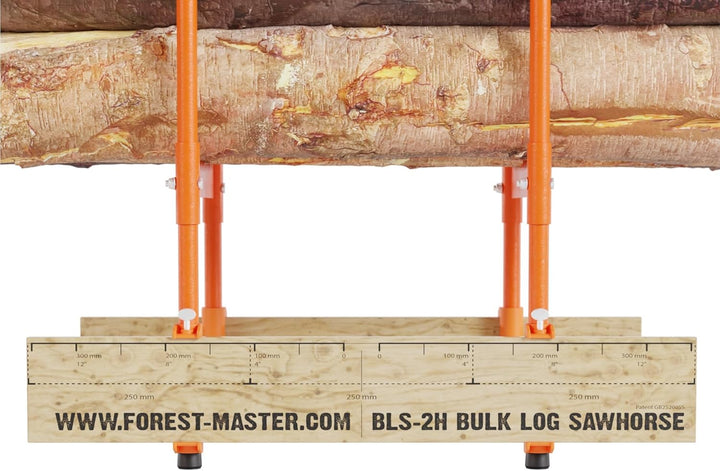BLS-2H Holzsägebock – Präzisions-Multi-Log-Schneiden mit patentiertem Sicherheitsdesign – 150 kg Kap