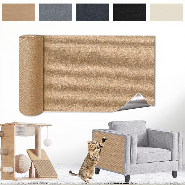 Kratzmatte Katze Selbstklebend - Kratzschutz Sofa Anti Kratz Folie Kratzwand für Katzen Frei DIY Ges