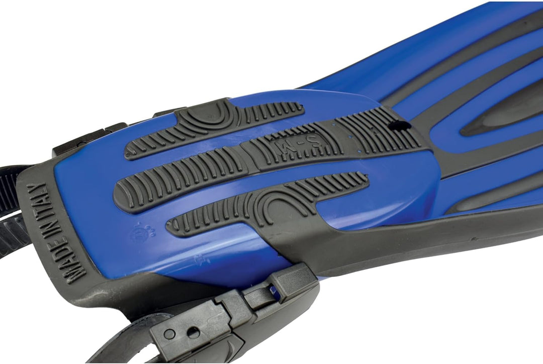 Seac Propulsion, Tauchflossen mit verstellbarem Riemen blau 40/42, blau 40/42