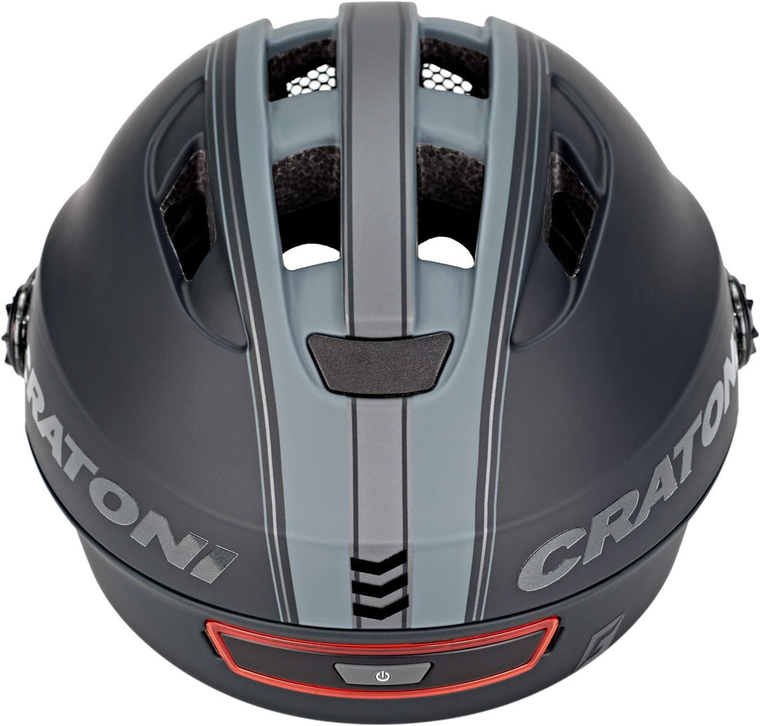 Cratoni Evo Fahrradhelm schwarz, S