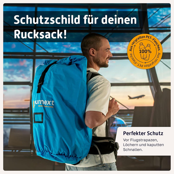 Journext 2 in 1 Rucksack Schutzhülle & Regenschutz/Flight Cover Rucksack/Rucksack Schutzhülle Flugze