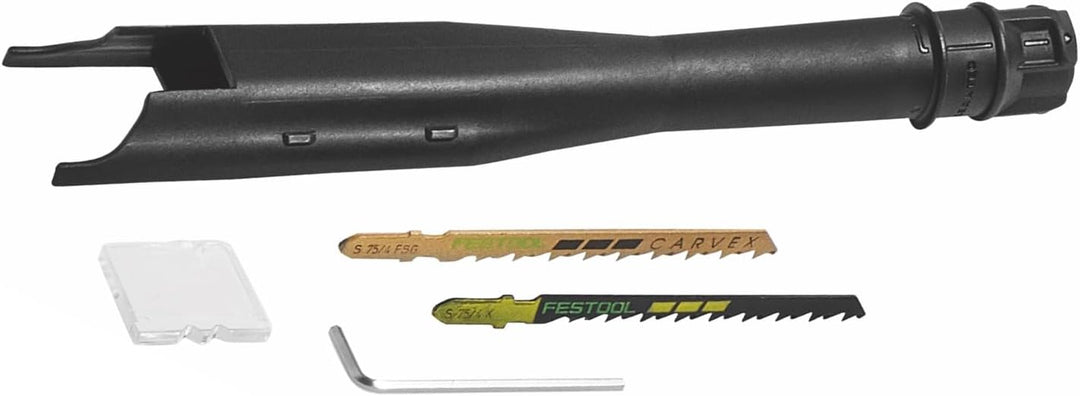 Festool Akku-Pendelstichsäge PSC 420 EB-Basic CARVEX (mit Stichsägeblatt-Set, Splitterschutz), im Sy