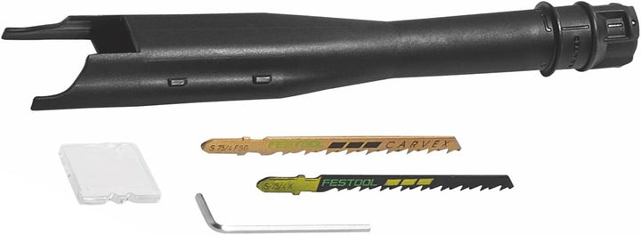 Festool Akku-Pendelstichsäge PSC 420 EB-Basic CARVEX (mit Stichsägeblatt-Set, Splitterschutz), im Sy