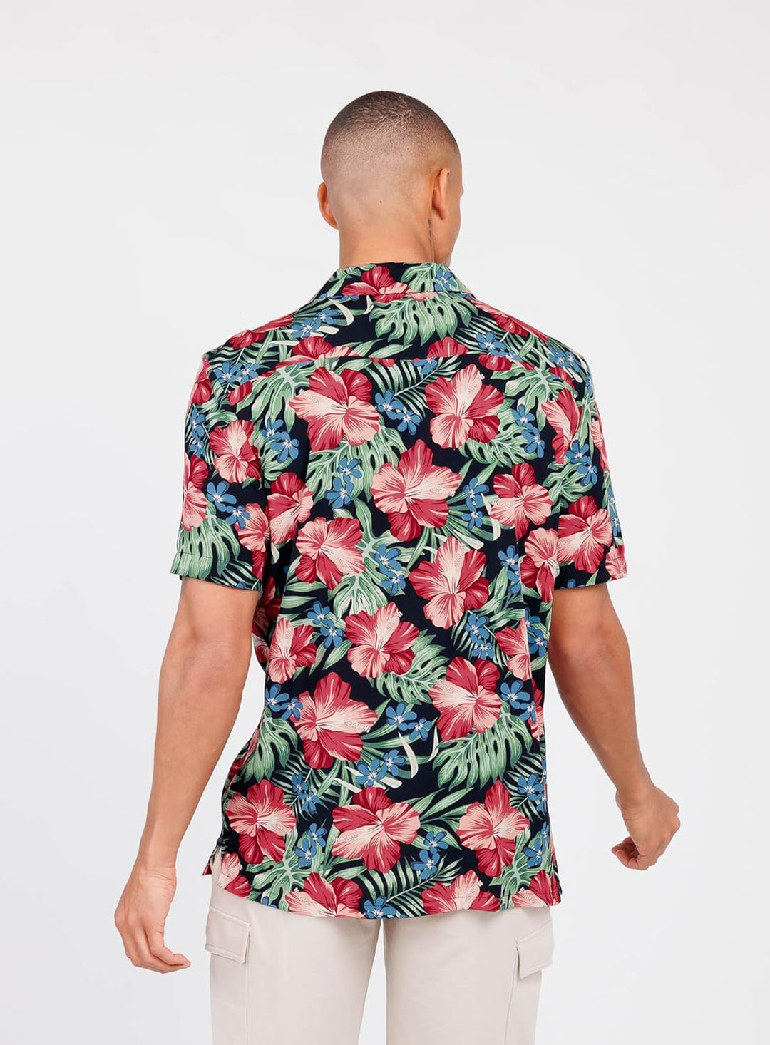 KEY LARGO Herren MSH Curacao Shortsleeve Hemden L Navy (1200), L Navy (1200)