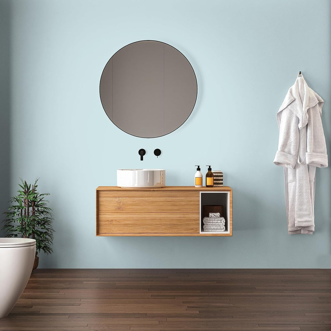 derendo Fühl Dich Wohl Deine Farbe blau, matte Wandfarbe blau, hohe Deckkraft, verschiedene Blautöne