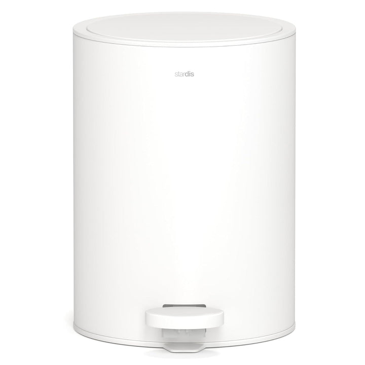 3 Liter Treteimer Edelstahl matt Softclose Klappdeckel leise schliessend Inneneimer Mülleimer Abfall