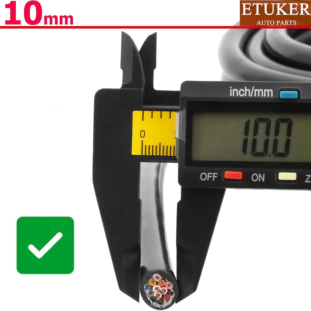 20AWG 13×0.5mm² Elektrischer Draht Kabel 13 adrig 10M Kupferkabel Fahrzeugkabel 13 polig Verlängerun