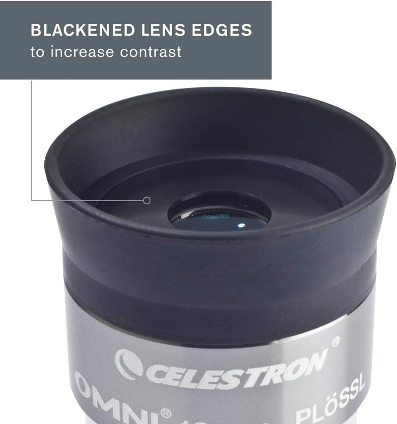 Celestron 93319 1-1/4-12 mm Omni Serie Okular, 12 mm