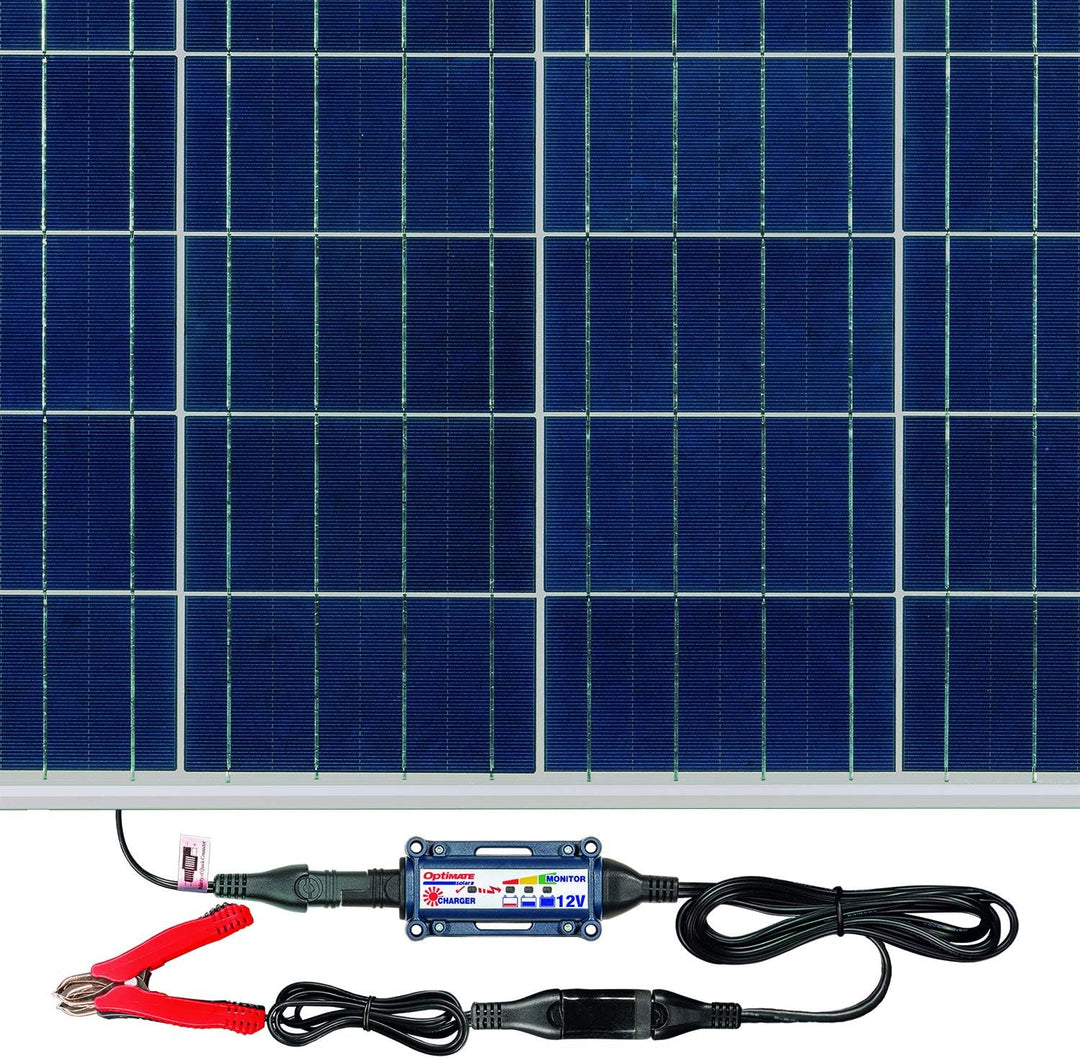 TecMate TM-523-8 OptiMATE 80W, SOLAR 80W, TM523-8, 80W Paneln 6-stufiges batterieschonendes Überwach