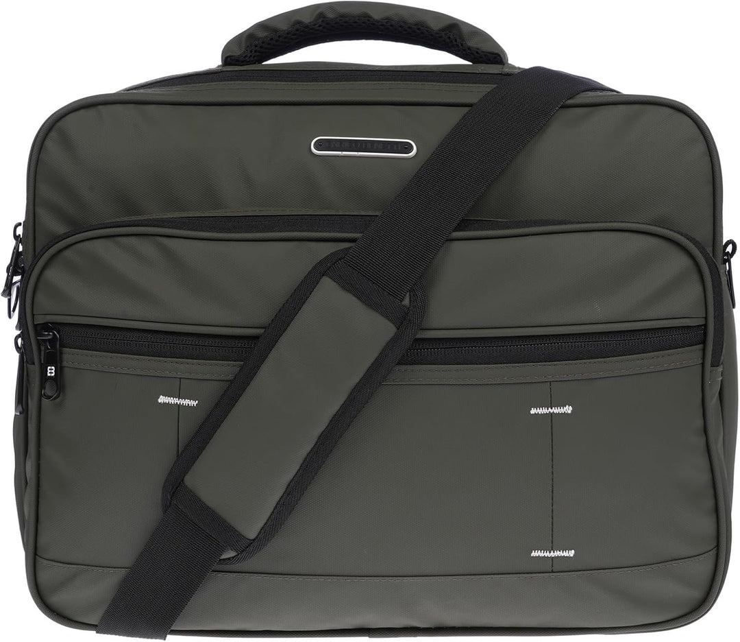Christian Wippermann XXL Herren Umhängetasche Flugbegleiter Tasche Messenger Arbeitstasche 17 Zoll L