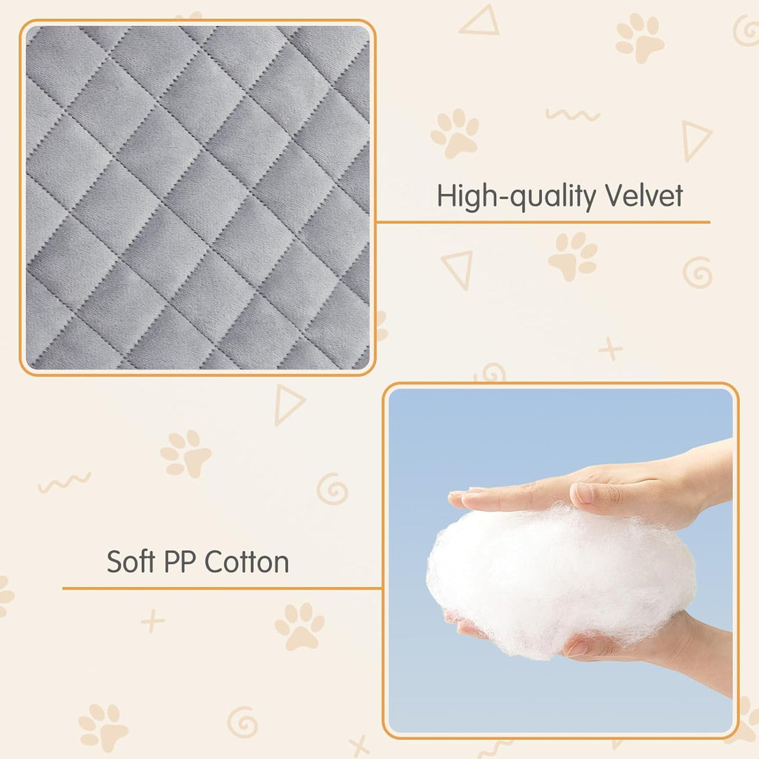 Todeco Hunde Autositz für Grosse und Mittlere Hunde, Waschbar und Abnehmbar Hundesitz Auto mit Siche