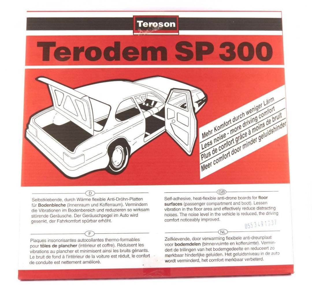 Teroson 150055 Schalldämmmatten, 50 x 50 cm
