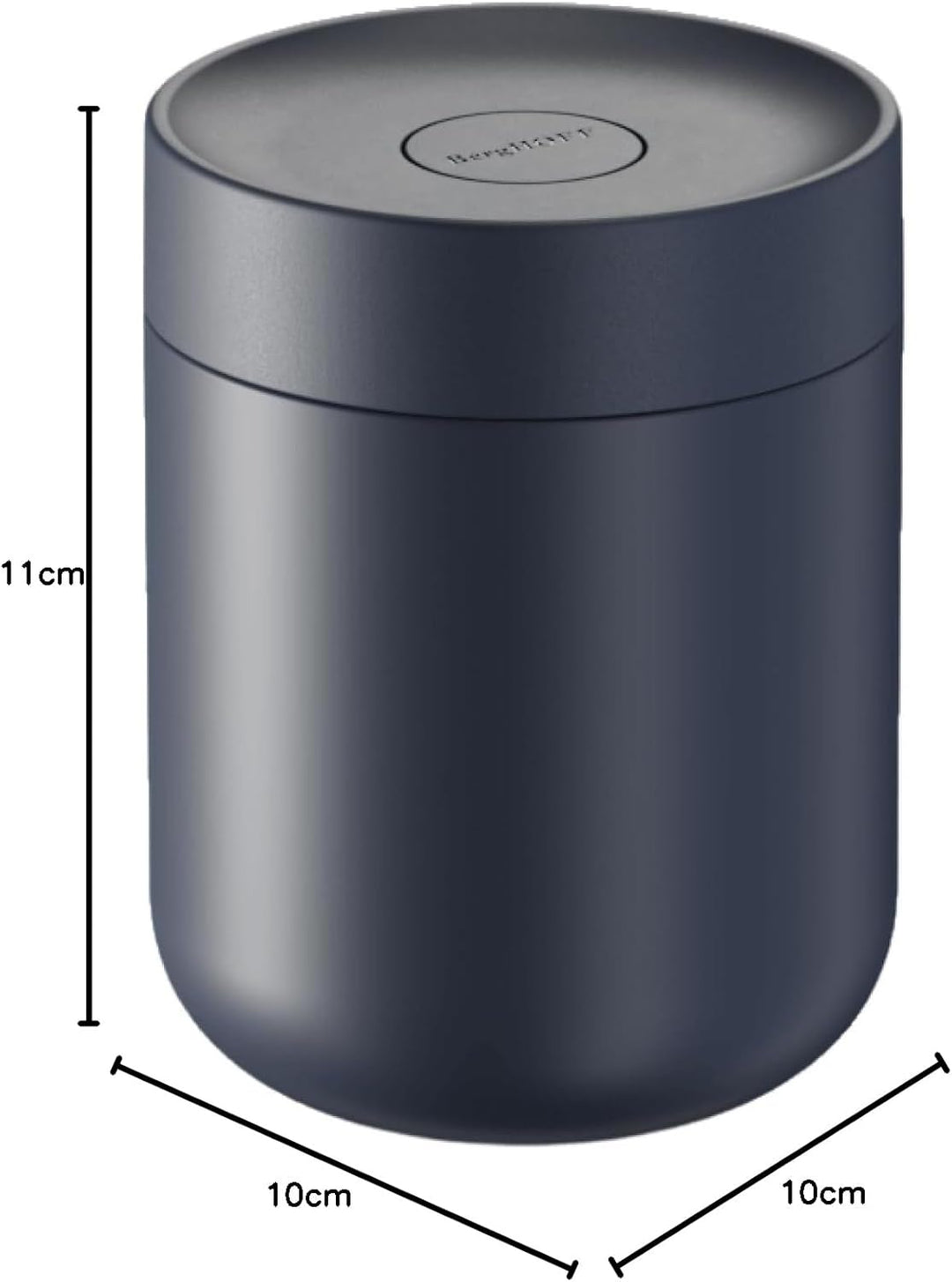 Berghoff Home Thermobehälter für Essen – 0,5L – Edelstahl Warmhaltebehälter – Thermobecher für Geträ