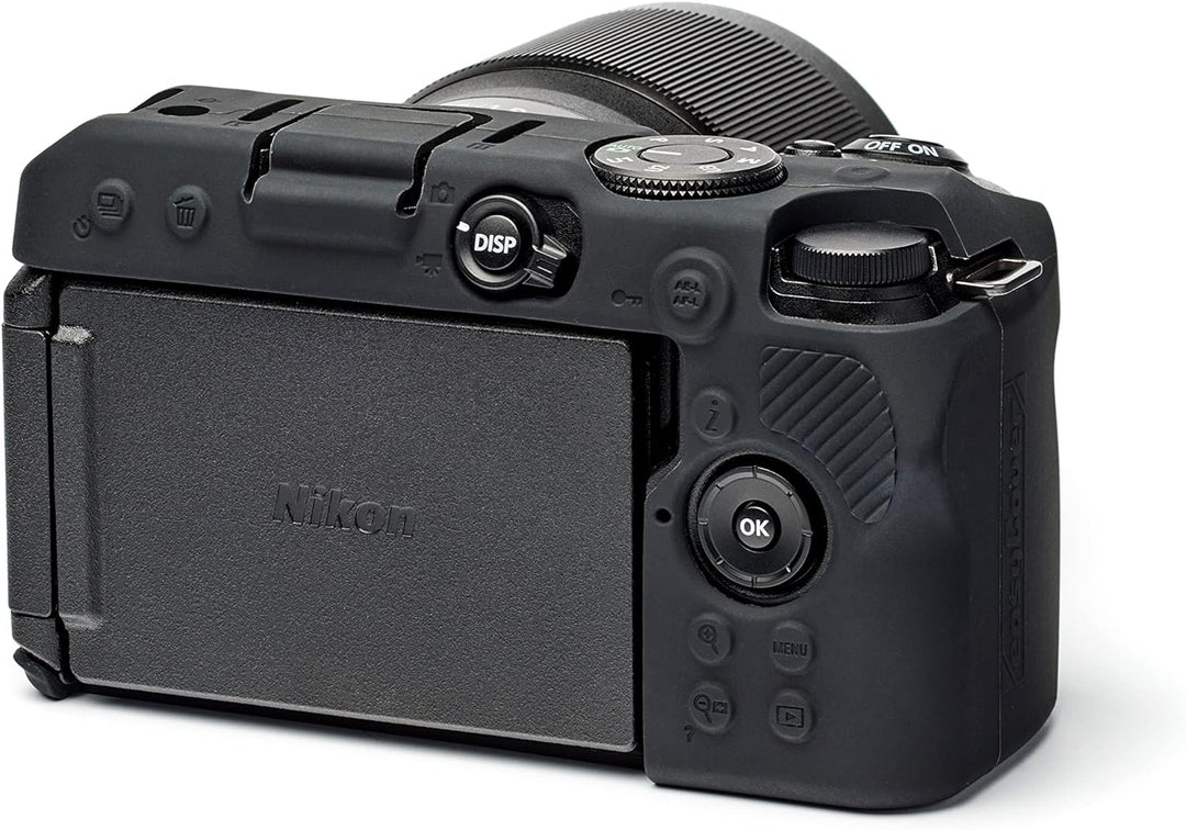 easyCover - Silikon Kameratasche - Schutz für Ihre Kamera - Nikon Z30 - Schwarz