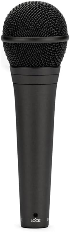RØDE M1-S Dynamisches Mikrofon für Live-Auftritte mit Nierencharakteristik und verriegelbarem Schalt