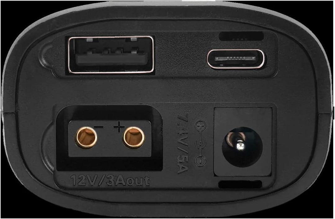 FXLION Mini Multi Voltage Tragbarer wiederaufladbarer Akku ATTO ONE mit D-Tap und USB für Fotolicht,