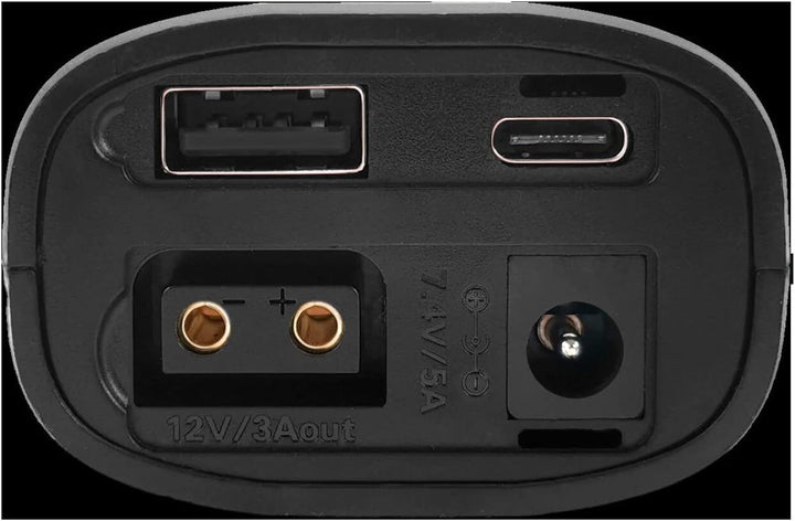 FXLION Mini Multi Voltage Tragbarer wiederaufladbarer Akku ATTO ONE mit D-Tap und USB für Fotolicht,