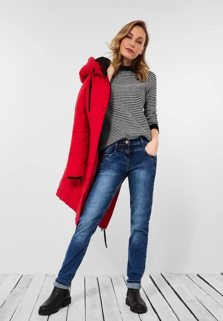 Cecil Damen B302167 Strickpullover XL Grau, XL Grau