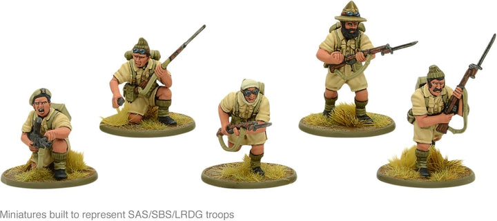 Warlord Games 402011017 Britische Commonwealth-Infanterie Army,Italy Tisch-Miniaturen, Unlackiert, S