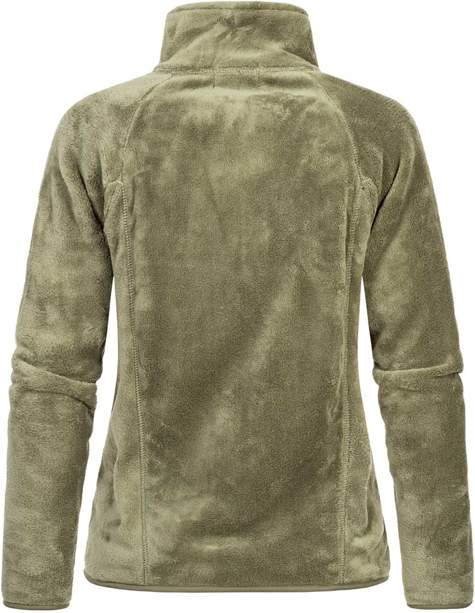 Geographical Norway Damen warme Übergangs Outdoor Fleecejacke mit Stehkragen bans production S Olive