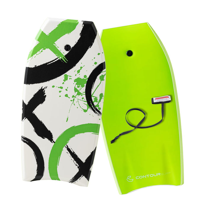 Breeze 104,1 cm Bodyboard – Leichtes EPS-Core-Bodyboard mit IXPE-Deck, HDPE Slick Bottom, Halbmondsc