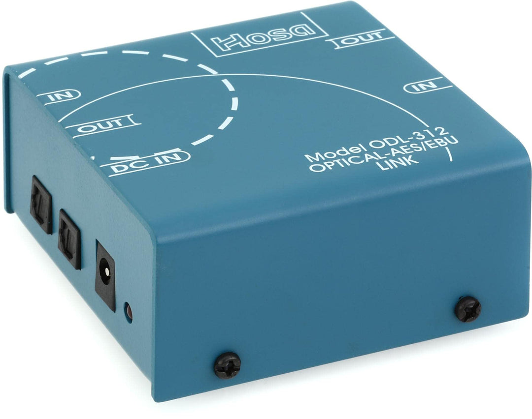 Hosa ODL-312, Digital Audio Interface, S/PDIF optical to AES/EBU, w/o power supply