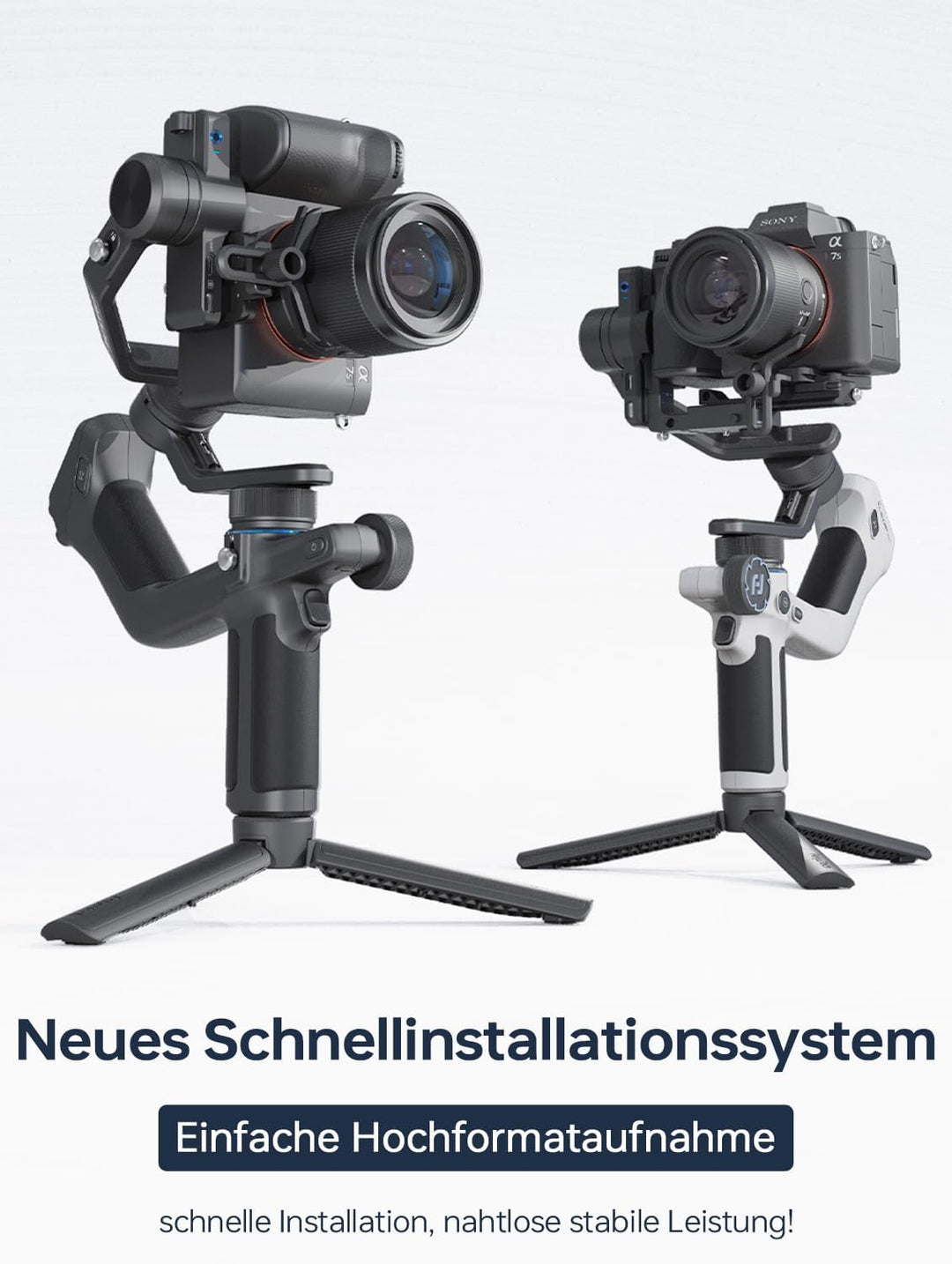 Feiyu SCORP Mini 2 [Offizieller] All-in-1 Stabilisator für Sony Alpha 7 IV/6400&GoPro 11/12&iPhone 1