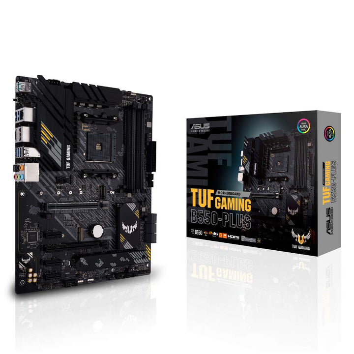 Asus TUF GAMING B550-PLUS Mainboard Sockel (PC) AMD AM4 Formfaktor (Details) ATX Mainboard-Chipsatz