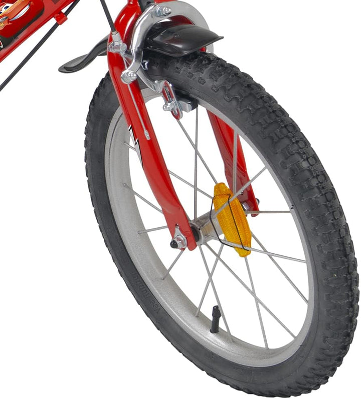 Huffy Babys (Jungen) fahrrad14 Disney Cars 14 Zoll Fahrrad, rot, Einheitsgrösse