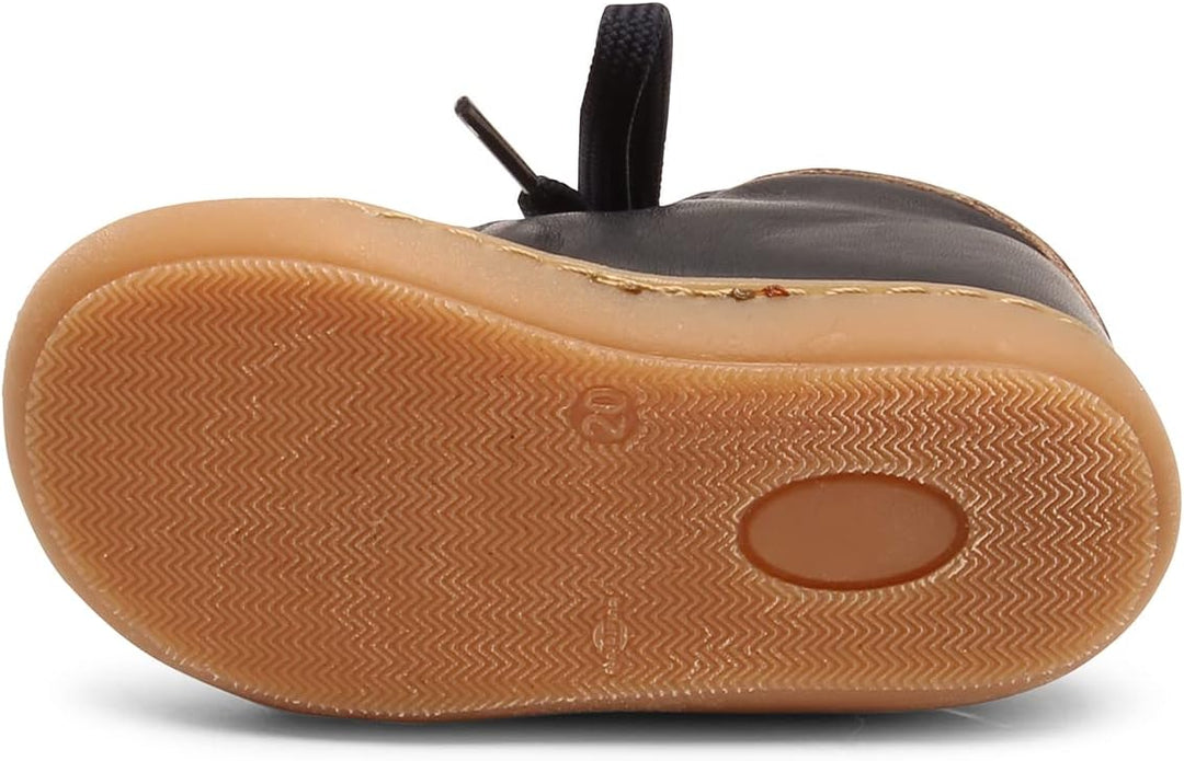 Bisgaard Jungen Samuel First Walker Shoe 21 EU Navy, 21 EU Navy