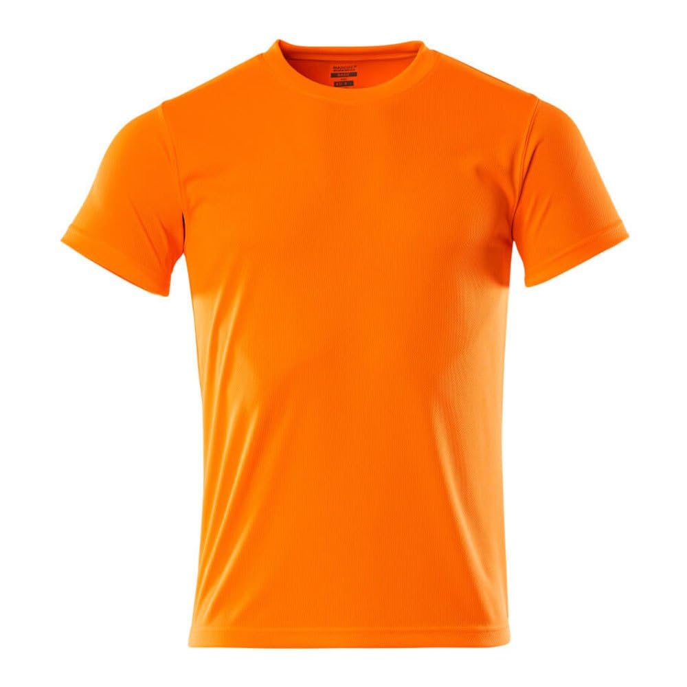 Mascot 51625-949-14-S Arbeits T-Shirt "Calais", Warn-Orange, S Warn-orange S, Warn-orange S