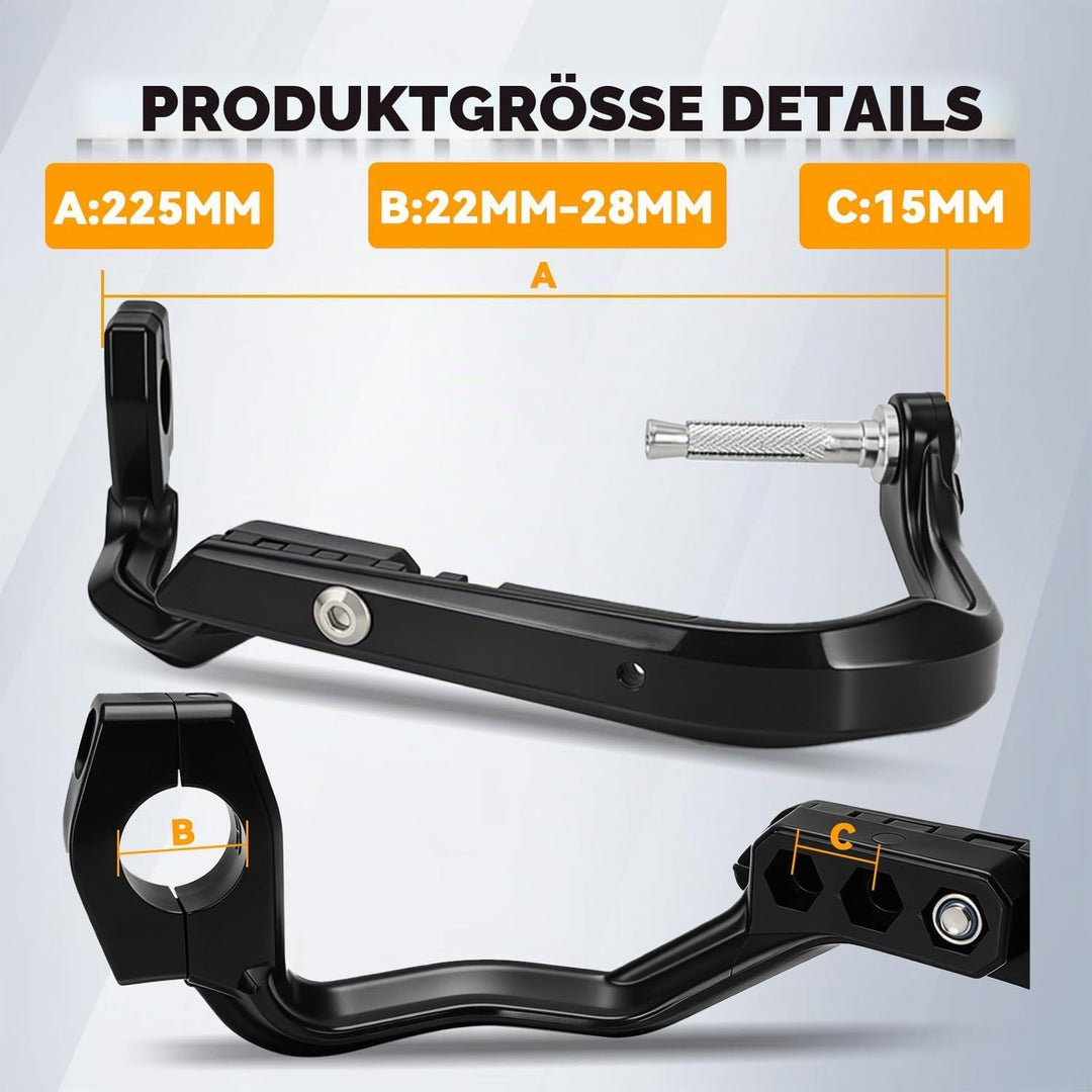 Motorrad Handschutz,Handguards Handprotektoren Motorrad Universal 22 mm 28 mm Lenker Für Dirt Bike P