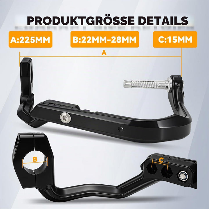Motorrad Handschutz,Handguards Handprotektoren Motorrad Universal 22 mm 28 mm Lenker Für Dirt Bike P
