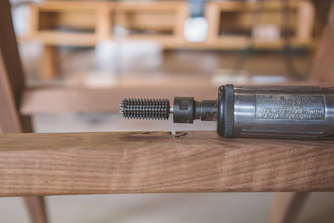 Kutzall Original Kugelkopffräser, 1⁄4" Schaft, grob - Holzbearbeitungswerkzeug für Bosch, DeWalt, Mi