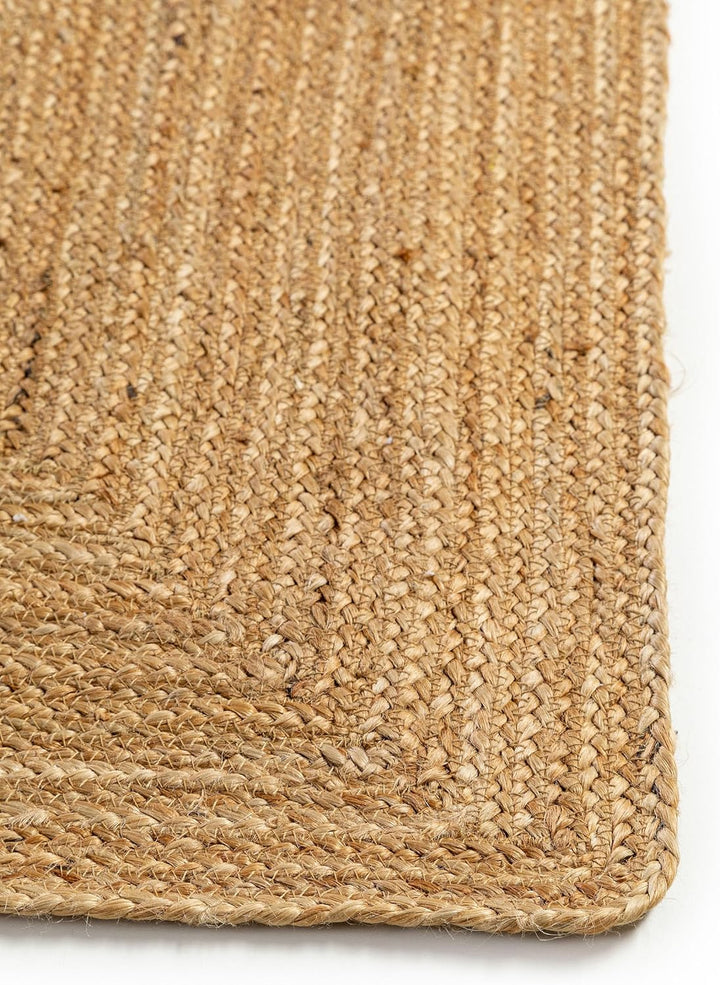 benuta NATURALS Juteteppich Jutta Hellbraun 160x230 cm - Moderner Teppich für Wohnzimmer, 4053894838