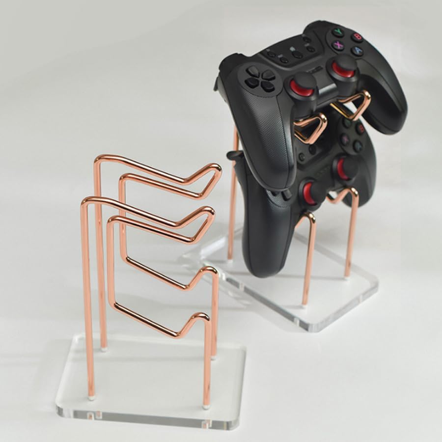 ARFUKA Controller Halter Universeller Controller Ständer 2 Ebenen Controller Halterung aus Metall fü