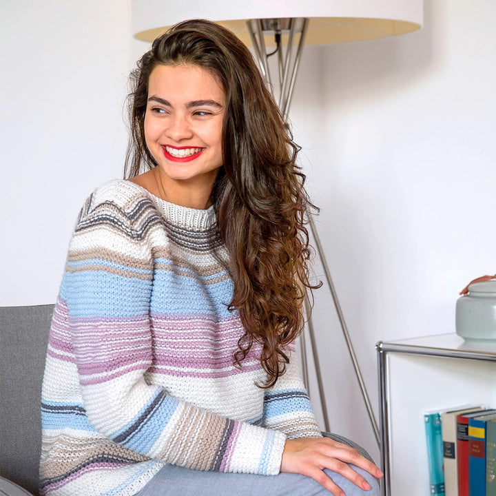 Gründl King Cotton (weiches und voluminöses Strick- und Häkelgarn aus 55 % Polyacryl & 45 % Baumwoll