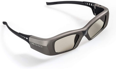 Hi-Shock BT/RF Pro Oxid Diamond | Bluetooth 3D Brille für 3DTV / HDR & 3D-RF Beamer von Sony, Epson,