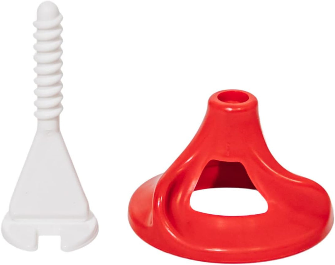 Twist-it Fliesenverlegehilfe 1mm Set - 150 Gewindelaschen + 150 Zughauben - 3-22 mm Fliesenstärke -
