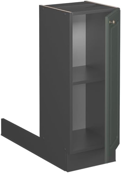 Vicco Kücheninsel Fame-Line, Grün-Gold Landhaus/Anthrazit, 30 cm ohne Arbeitsplatte Grün-gold Landha