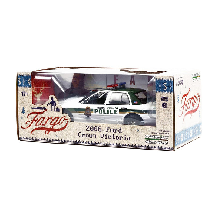Greenlight 84153 2006 Crown Victoria Police Interceptor Duluth Minnesota Police 1:24