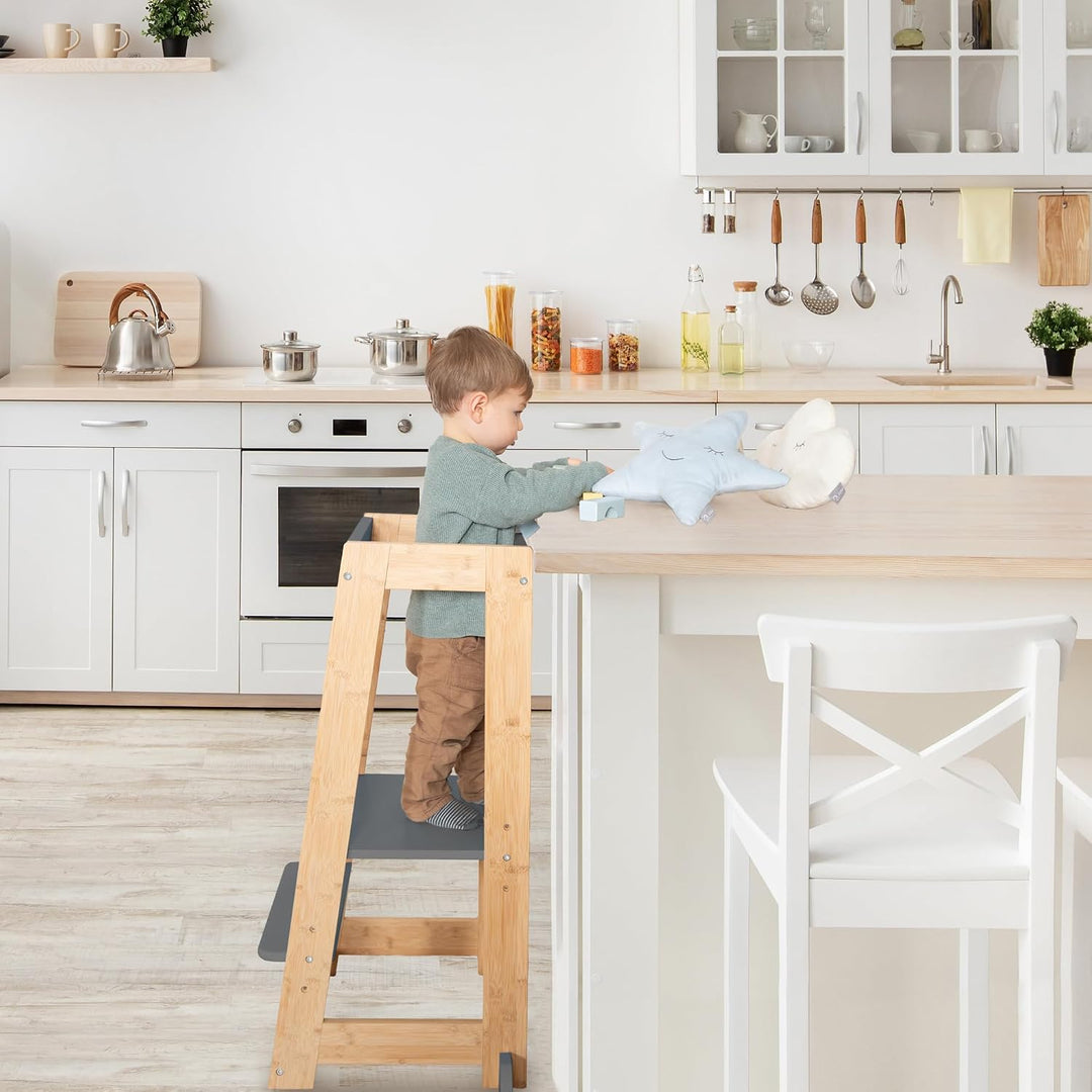roba Lernturm nach Montessori - Sicherer Tritthocker für Kinder - Ideal als Küchenhelfer - Bis 80 kg