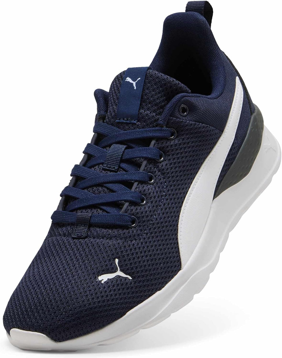 PUMA Unisex Anzarun Lite Sneaker 36 EU Peacoat Puma White, 36 EU Peacoat Puma White