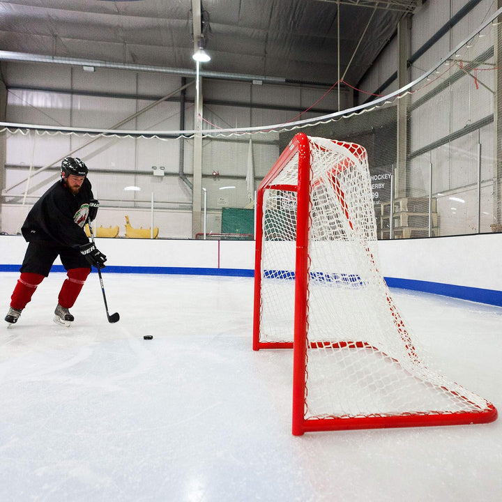 FORZA Eishockey Tore – 1,8m x 1,2m – wählen Sie entweder das Regelung-Tor (3,9cm Stahlrahmen) oder p