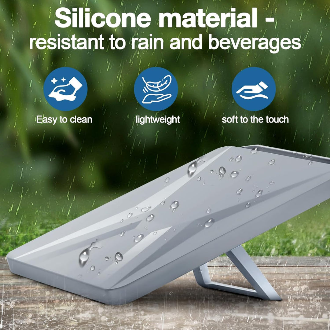 Starlink Mini Case Cover, Mini Protective Cover Liquid Silicone Case Grey mini Asche, mini Asche
