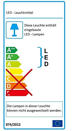 SEMPLIX LED Arbeits-Lampe Weiss: (117 PCS LED, 4fach dimmbar) Mit Tischstandfuss und -Klemme, höhenv