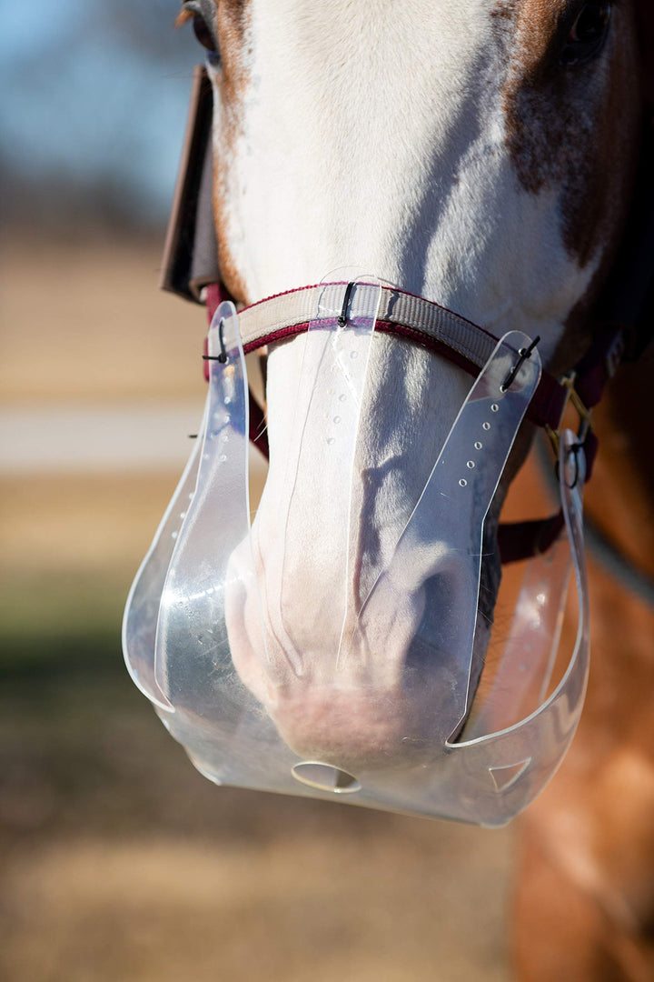 KM Elite ThinLine Flexibler Filly Grasmaulkorb – weich, leicht und langlebig schützt vor Überfressen